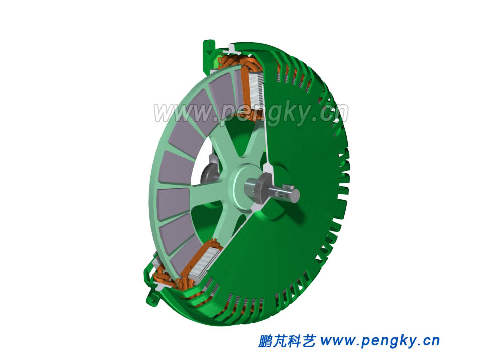 Intermediate rotor disc generator profile -2 