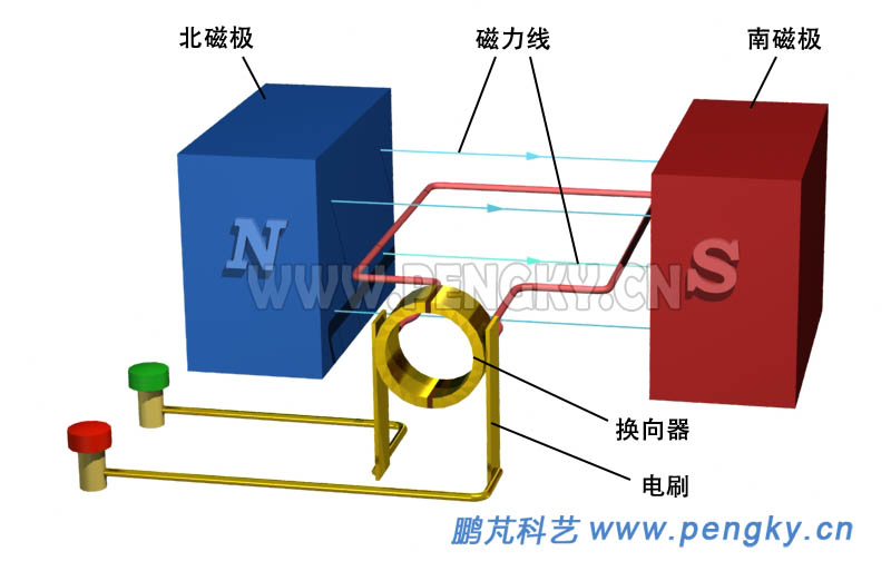 导线框放入磁场