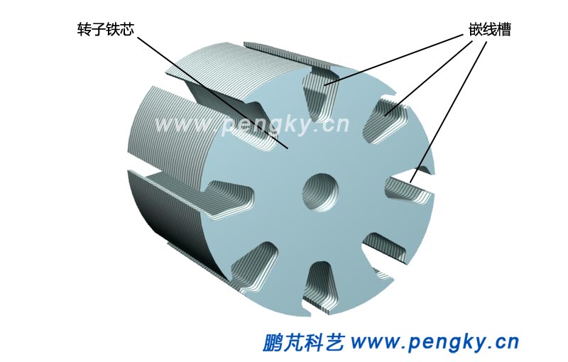 电机电枢铁芯,motor armature iron core