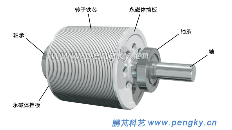 永磁同步电机转子