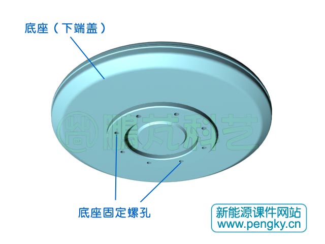 薄盘式电机外观图（二）