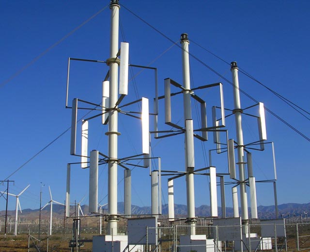 达里厄风力机图片