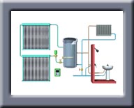 Solar water heating system