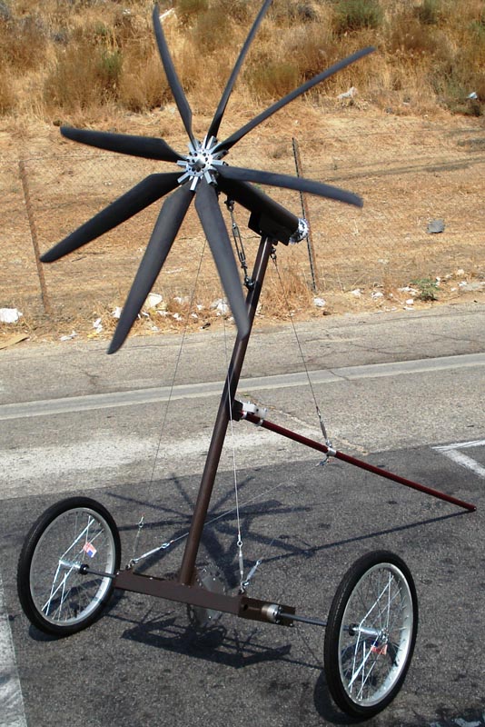 水平轴风力机图片