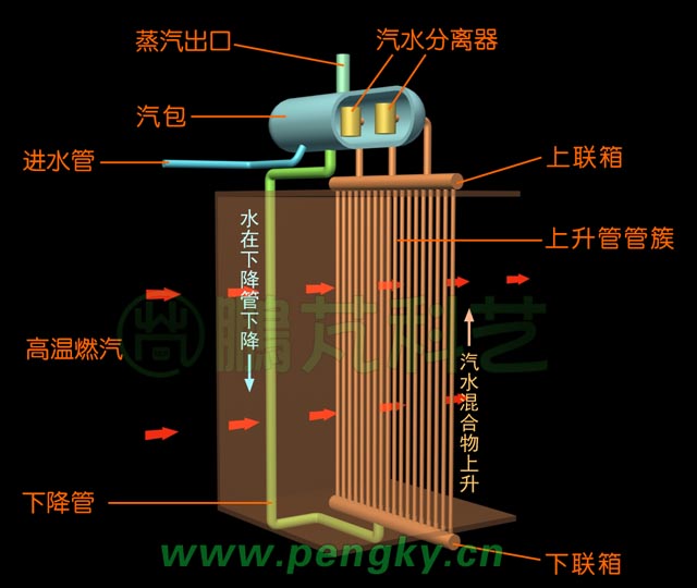 锅炉基本原理图