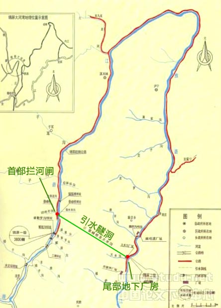 锦屏大河湾地理图